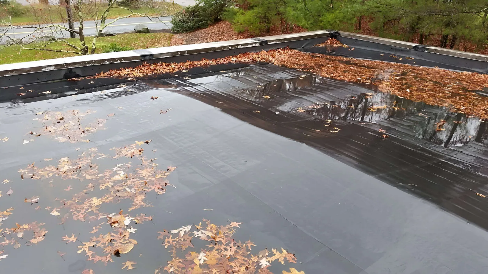 Ponding Water Roof Repair in Davenport, IA