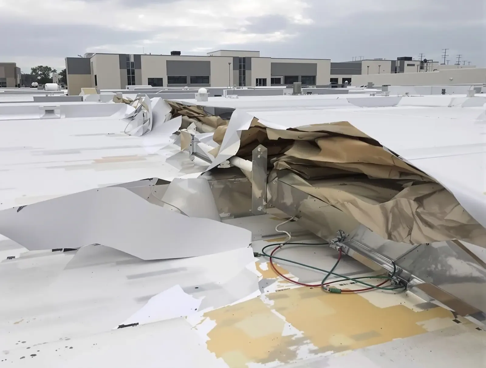 Emergency Commercial Roof Repair in Davenport, IA
