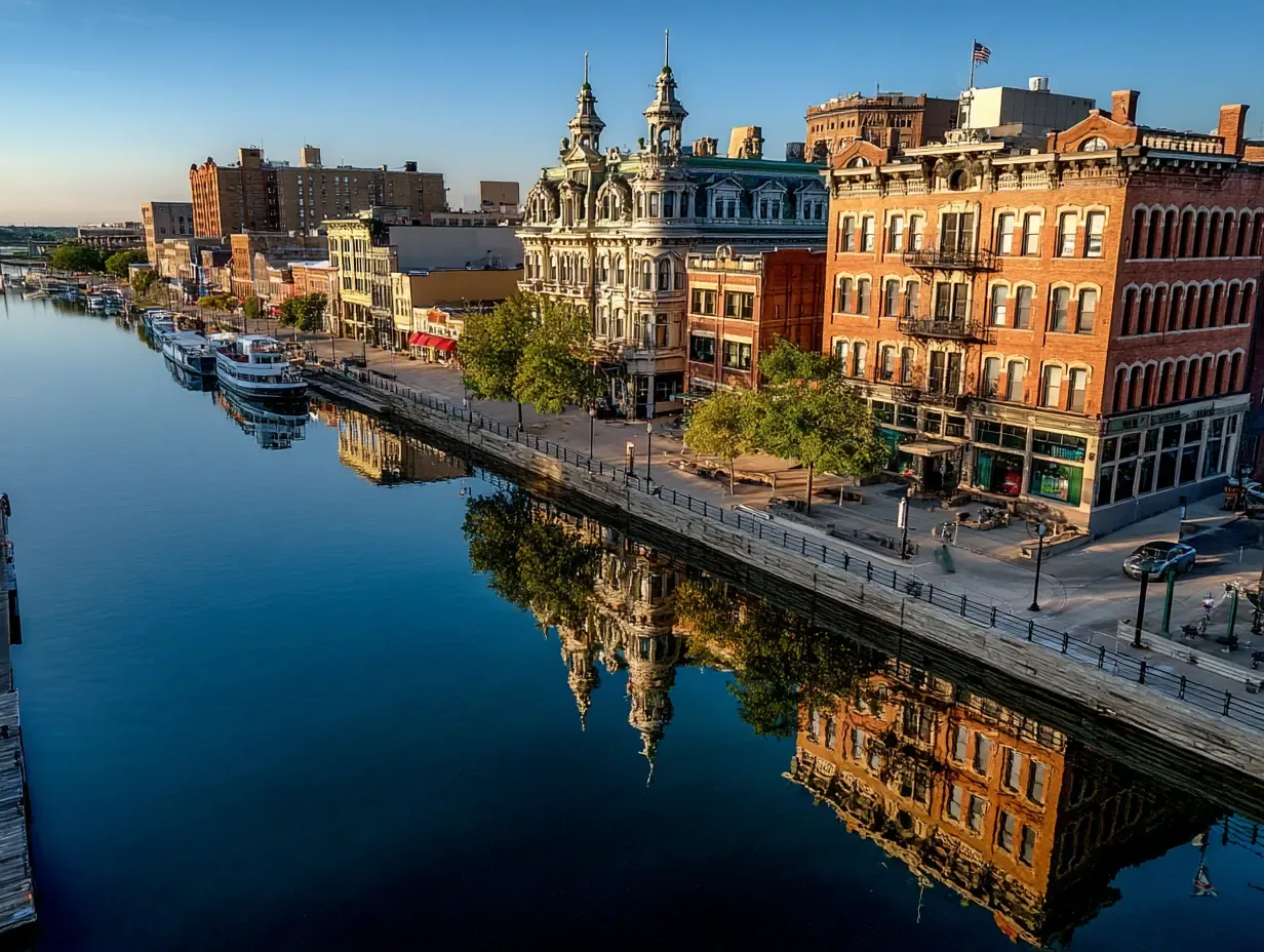 Commercial buildings in the Quad Cities
